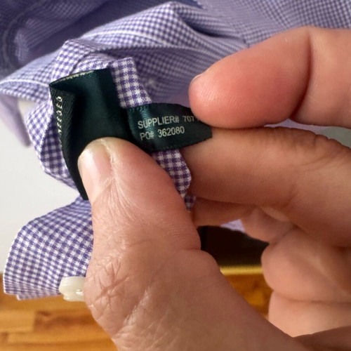 Ralph Lauren shirt without ironing like new