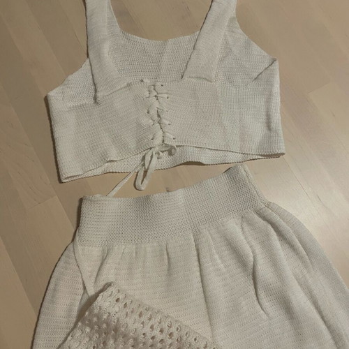 Summer top skirt set