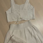Summer top skirt set