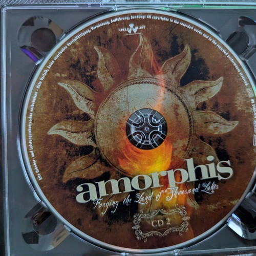 Amorphis Forging The Land Of Thousand Lakes 2 CD/2 DVD like new