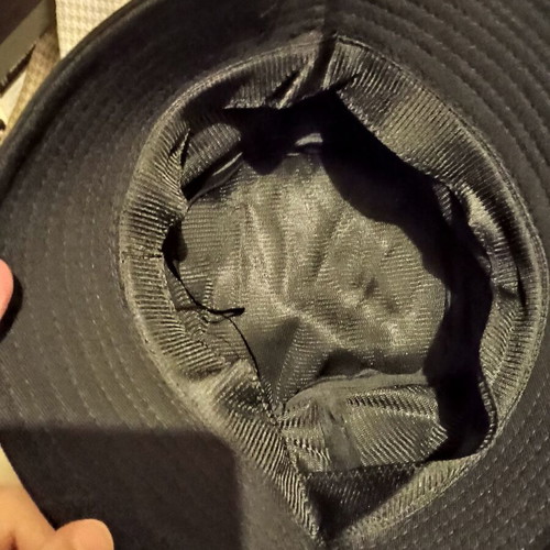 Bucket hat black new, circumference 57cm