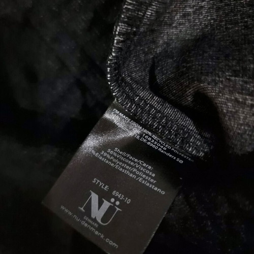 NÜ Denmark women dark grey jogger trousers new, size S/M