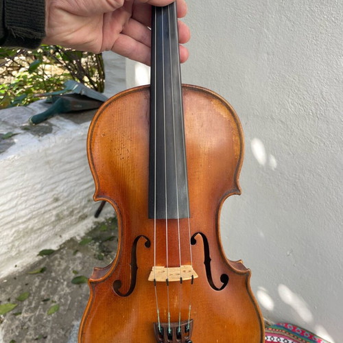 Handmade old violin 4/4 with case and bow new