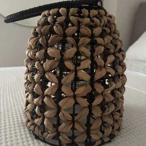 House Nordic decorative rattan lantern for tealight new
