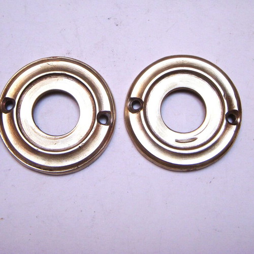 French door handle used, brass 19th century