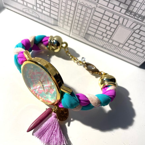 Geneva boho style wristwatch new women's