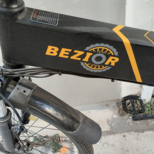 Bezior folding electric bike with 500W motor