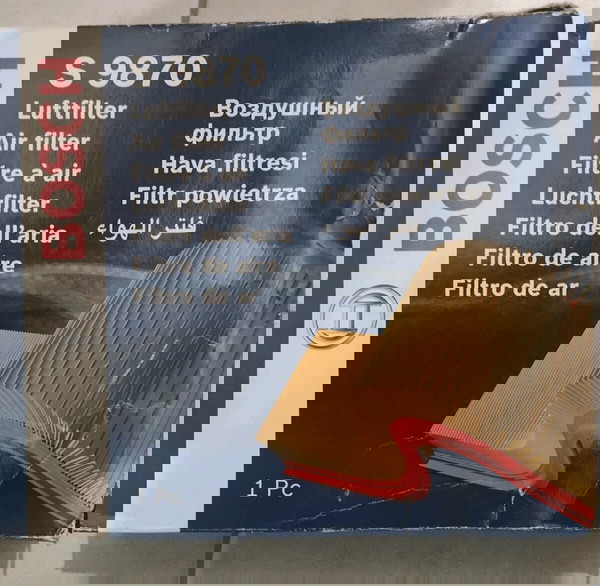 Bosch s 9870, φίλτρο αέρα