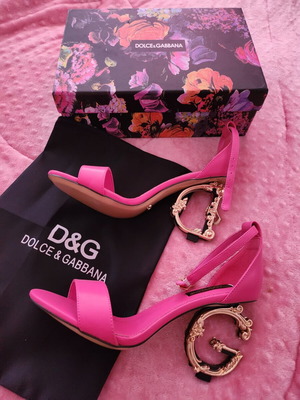 Dolce & Gabbana pink heels new, size 40