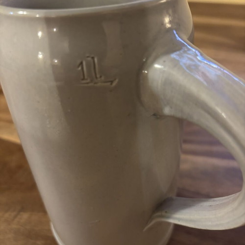 Vintage German beer stein stoneware like new, 18cm