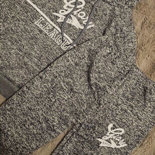 Boys' tracksuit set gray size XL like new
