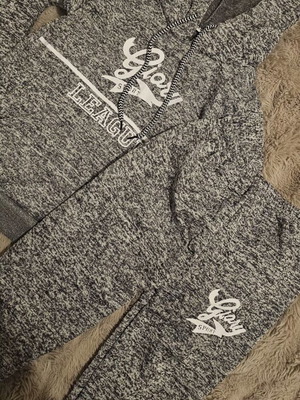 Boys' tracksuit set gray size XL like new