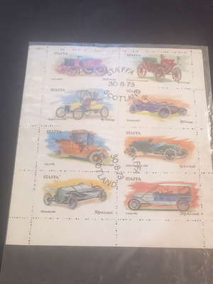Scotland Car Stamps Series 1973