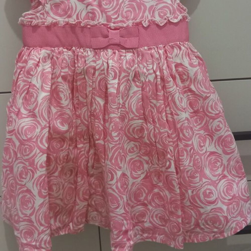 Children's pink dress Mothercare 12-18 months 86cm like new