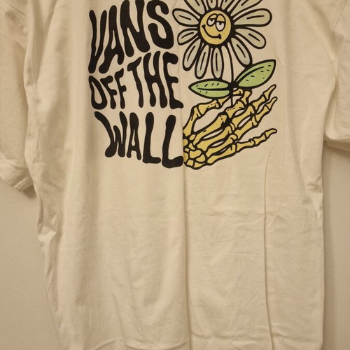 Vans t-shirt like new, size XL, white multicolor