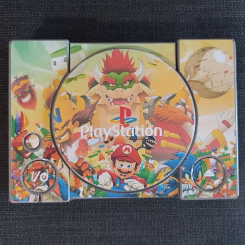 PS1 console used Bowse Mario with 20 games