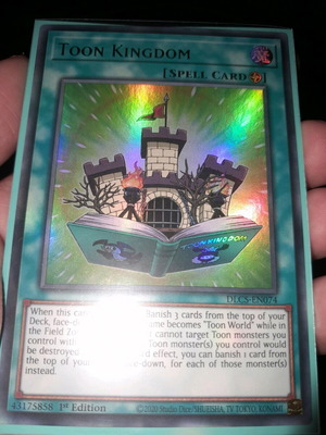 Toon World Yu-Gi-Oh! card like new