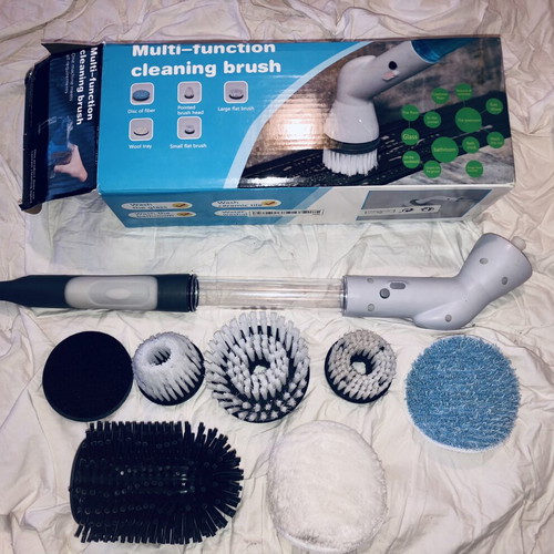 Electric Cleaning Brush with Multiple Attachments new
