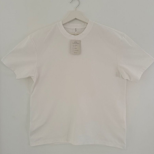 Μπλούζα T-shirt 100% βαμβάκι regular fit λευκό μέγεθος Large καινούργιο