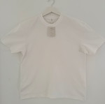 Μπλούζα T-shirt 100% βαμβάκι regular fit λευκό μέγεθος Large καινούργιο