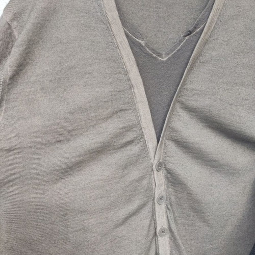 Daniele Fiesoli 100% extrafine merino sweater like new, brown