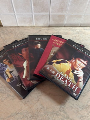 Bruce Lee DVD πακέτο 5 ταινιών δράσης με υπότιτλους