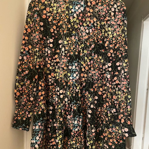 Zara floral mini dress like new, airy shorts S/M