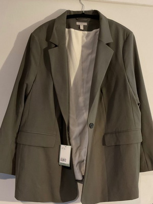 H&M Γυναικείο Σακάκι Γκρι XXL Καινούργιο
