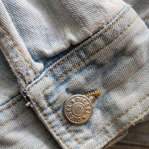 Diesel vintage denim jacket like new, blue