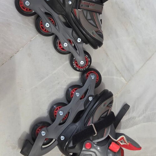 Inline Nijdam skates used, size 30-33
