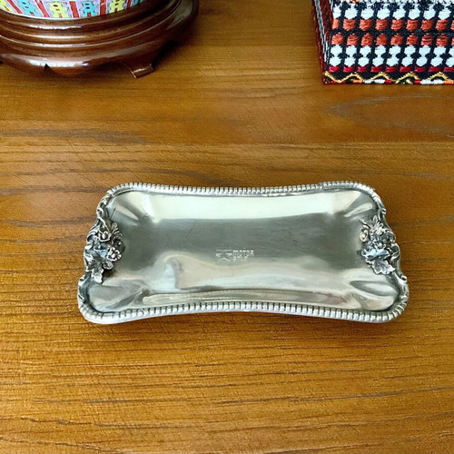 Motor Star silver 925 advertising collectible dish used