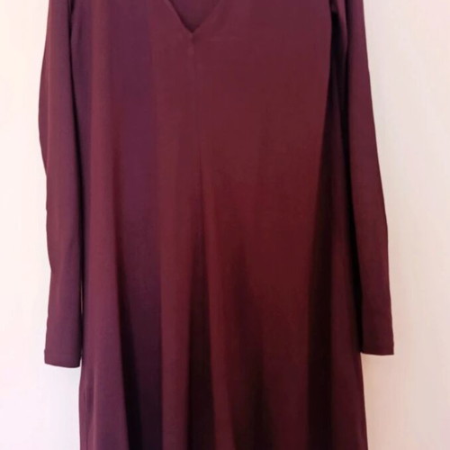 H&M cotton dress like new, size S, purple