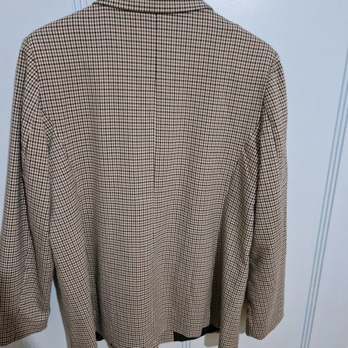 Vero Moda checked jacket new, brown, size L