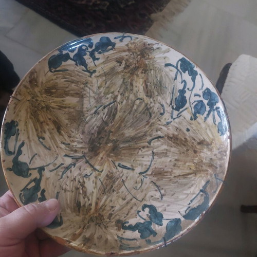 Agiasos Lesvos plate used, December 1970