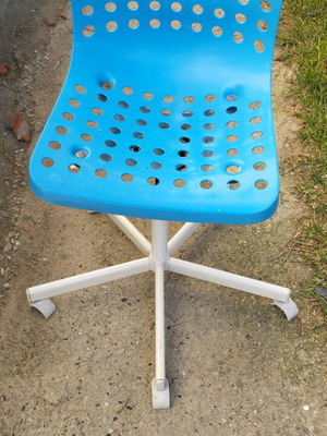 IKEA Office Chair Swivel Blue Like New