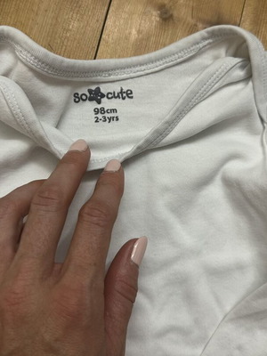 Long-sleeve baby bodysuits, age 2-3 years