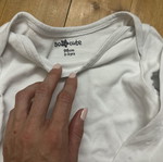 Long-sleeve baby bodysuits, age 2-3 years