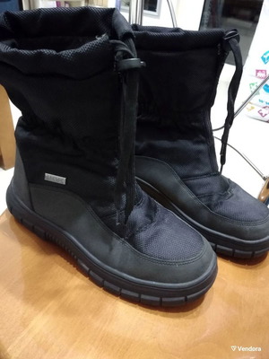 Trektex Boots No 38 like new, winter, black with fur lining