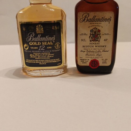 Ballantine's miniatures like new, pack of 2