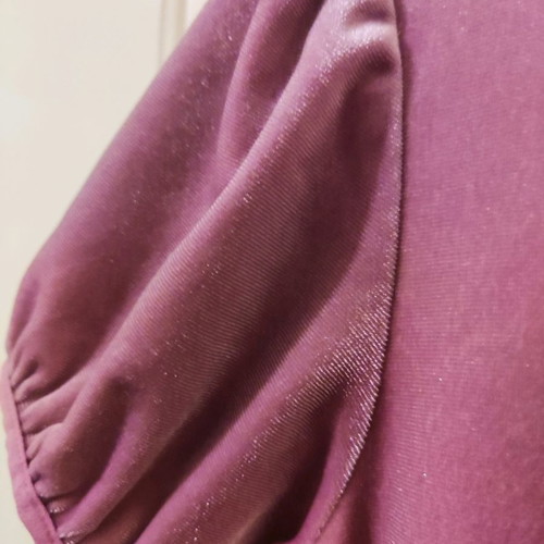 H&M velvet one-piece jumpsuit used, size 116, pink