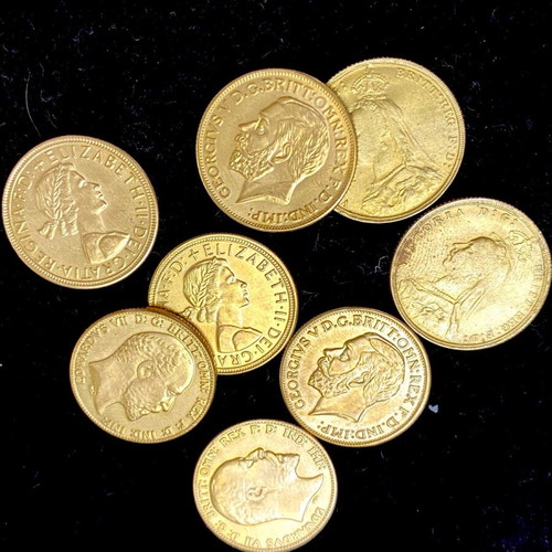 English lira collection with 24k gold plating, new