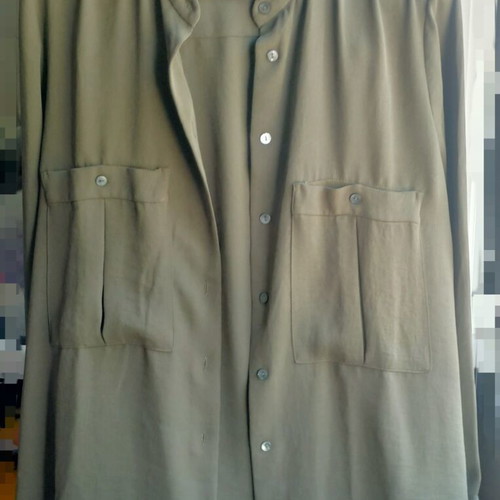 Mango shirt light fabric khaki large like new