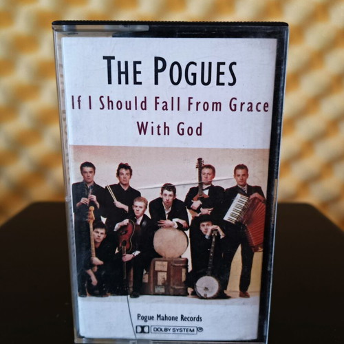The Pogues If I Should Fall From Grace With God audio album used, cassette