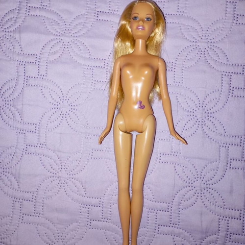Barbie Beach Fun heart tattoo used (Mattel 2006)