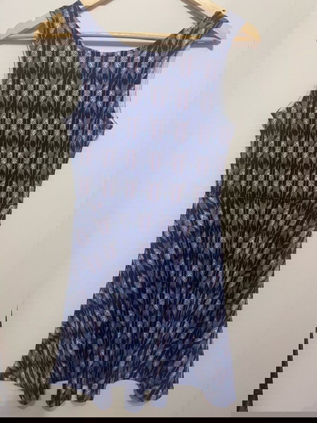 φόρεμα καλοκαιρινό h&m με έθνικ σχέδιο μίνι medium
