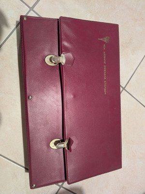 Vintage red bag like new