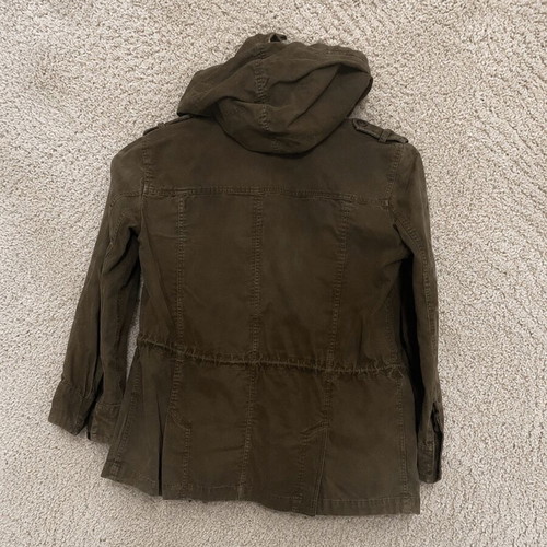Zara khaki gabardine jacket like new, size M