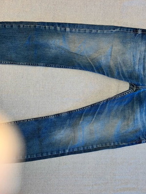 Men's denim pants used, size S