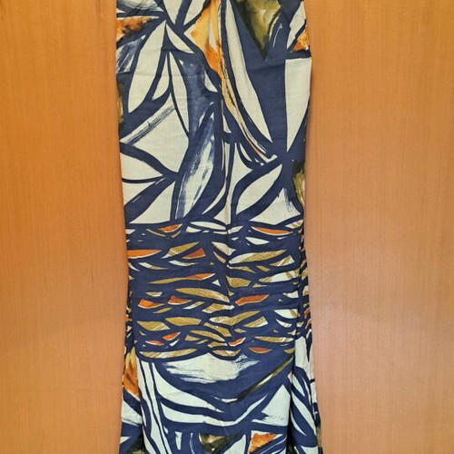 Long summer dress like new, multicolored, size S