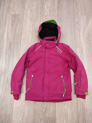 Trollkids waterproof jacket for kids size 140 like new, pink